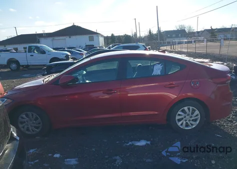 2017 Hyundai Elantra Se from USA, damaged, VIN 5NPD74LF6HH206085